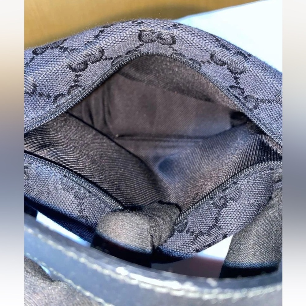 Gucci Black Monogram Mini Bag - image 8